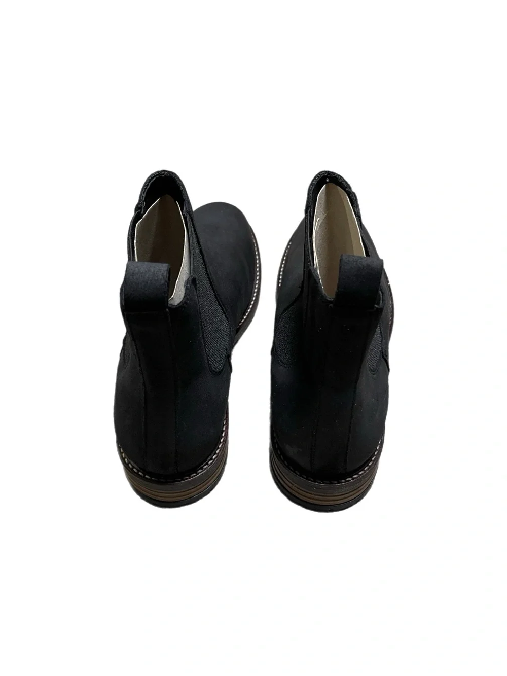 Brand New: Men’s Liverpool Los Angeles Black Suede Rail Chelsea Boots